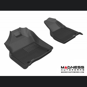 Dodge RAM 1500/ 2500/ 3500 Regular/ Quad Cab Floor Mats (Set of 2) - Front - Black by 3D MAXpider